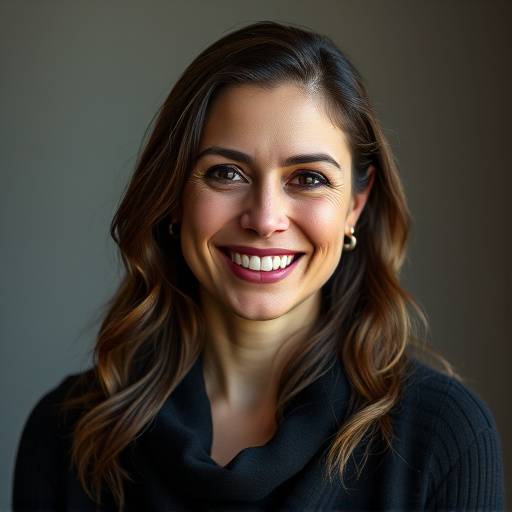 Retrato de Mariana Souza, instrutora de interpretaäão.