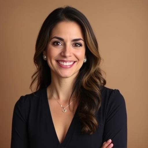 Retrato de Mariana Souza, Instrutora de Interpretaäão e Preparaäão de Elenco da Academia Estrela do Brasil.